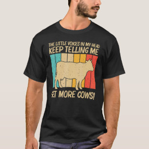 T-shirt Vache Pour Hommes Femmes Vache Fermière Laiterie
