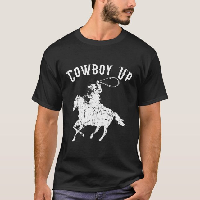 T-shirt Vache Pour Les Ventilateurs De Rodéo Et Occidentau (Devant)