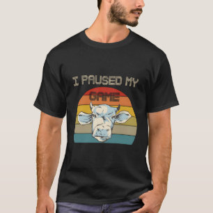 T-shirt Vache pour vache Highland Cow Tête Vache Imprimer