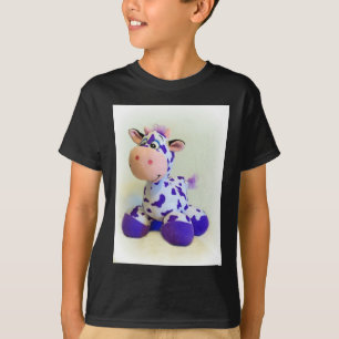 T-shirt Vache pourpre