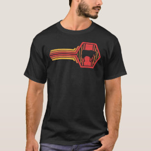 T-shirt Vache Rétro Vintage Style 80s