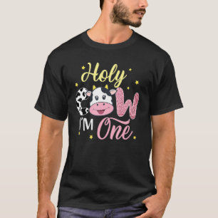 T-shirt Vache sacrée, j'ai un thème de ferme pour mon 1er