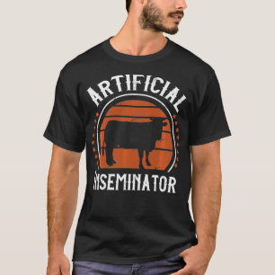 T-shirt Vache Technicien d'insémination artificielle Culte