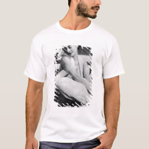 T-shirt Vacherin d'Anna avec son cygne Jack, c.1905