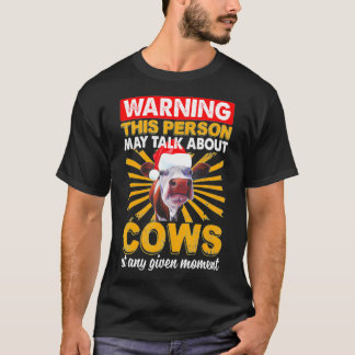 T-shirt Vaches À Tout Moment