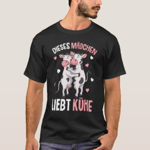 T-shirt Vaches Filles Enfants Vache