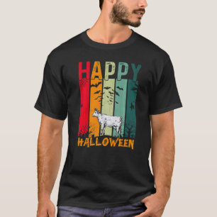 T-shirt Vaches Filles Garçons Style Rétro Soirée Halloween