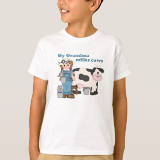 T-shirt Vaches grand-mère Lait