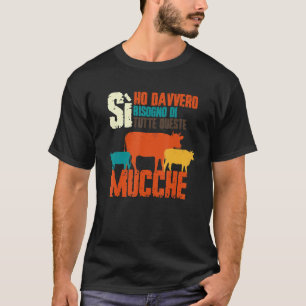 T-shirt Vaches pour saigneurs de vaches paysans
