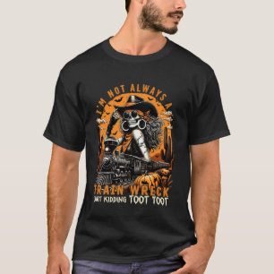 T-shirt Vachette squelette de cowgirl de train épique Hall