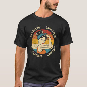 T-shirt Vacinatio non masqué non muselé non vacciné sans p