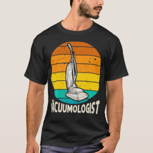 T-shirt Vacuum Cleaner Vacuumlogist Hommes Femmes Retro Ho