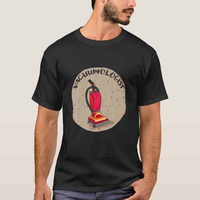 T-shirt Vacuum Nnose Des Machines À Vacuum De Défrichement (Devant)