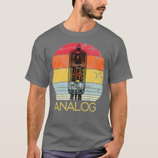 T-shirt Vacuum Tube Retro Analog Audio Valve Amp Hi Fi or 