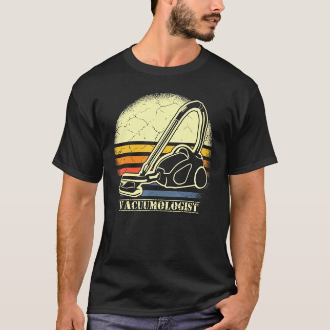 T-shirt Vacuumologiste Tapis Vacuum Nettoyage de domicile  (Devant)