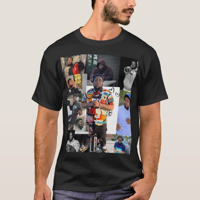 T-shirt Vague à tige (Devant)