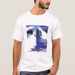 T-shirt Vague bleue