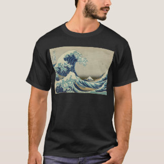 T-shirt Vague de Kanagawa par Katsushika Hokusai