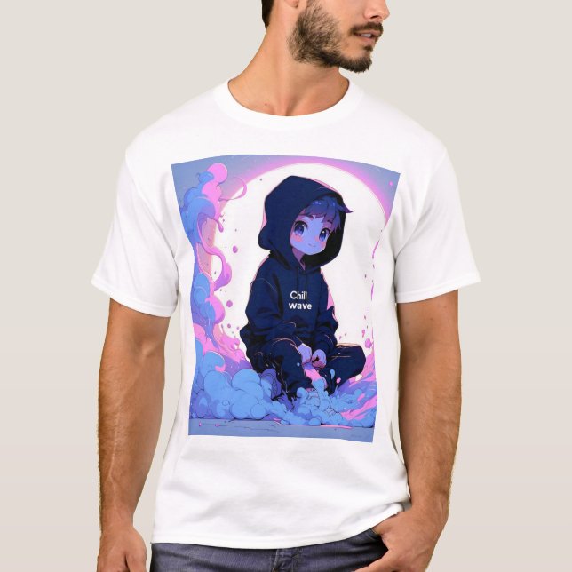 T-shirt vague de refroidissement (Devant)