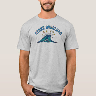 T-shirt Vague de surcharge de stoke