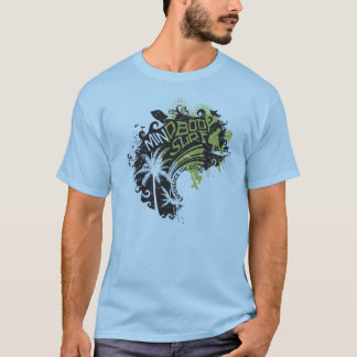 T-shirt Vague de surf de corps d'esprit
