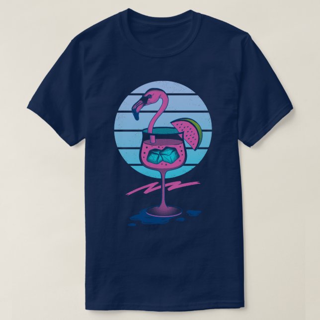 T-shirt Vague tropicale de refroidissement (Design devant)
