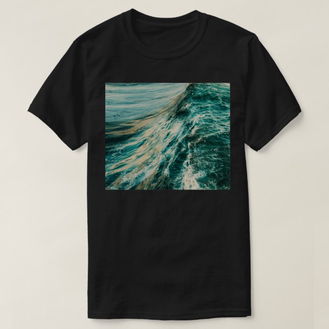 T-shirt vagues (Design devant)