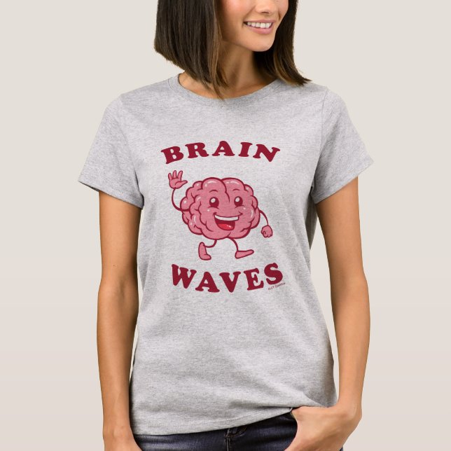 T-shirt Vagues cérébrales (Devant)