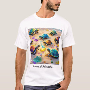 T-shirt "Vagues d'amitié"