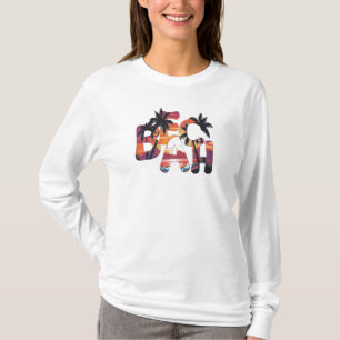 T-shirt Vagues de plage Palmiers