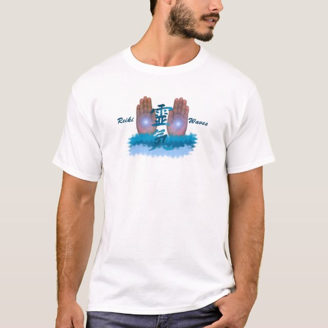 T-shirt Vagues de Reiki (Devant)