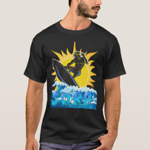 T-shirt Vagues de Surf d'été