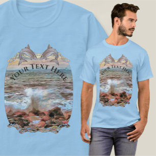 T-shirt Vagues rocheuses 0742