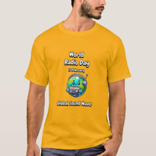T-shirt Vagues sonores mondiales.