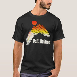 T-shirt Vail Colorado les années 7080s Retro Souvenir Styl