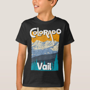 T-shirt Vail Colorado Mountain State Rocky Mountains Tee S