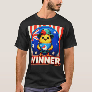 T-shirt Vainqueur Dîner de poulet 4
