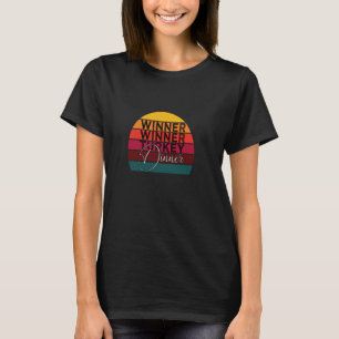 T-shirt Vainqueur Dîner Turquie Retro Vintage Pour Plus De