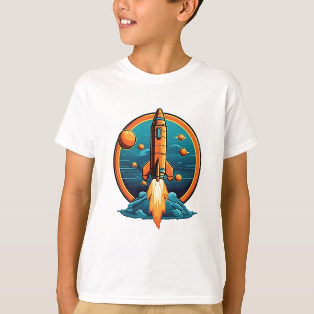 T-shirt Vaisseau spatial (Devant)