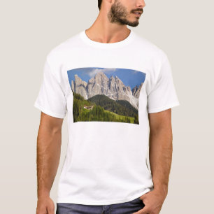 T-shirt Val di Funes, Val de Villnöss, Dolomites, Italie