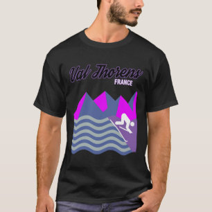 T-shirt Val Thorens Alpes françaises France Station de ski