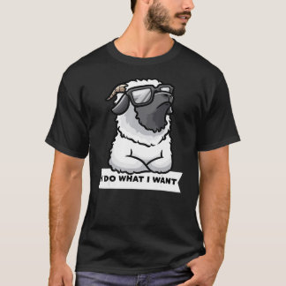 T-shirt Valais Blaccusé Moutons têtus Walliser Schwarzna