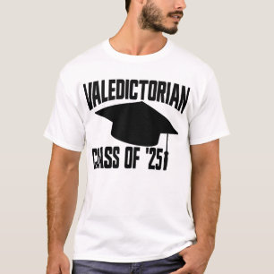 T-shirt Valedictorian Classe de '25 Graduation 2025