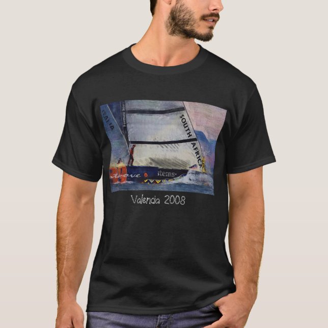 T-shirt Valence 2008 - Tasse de l'Amérique s (Devant)