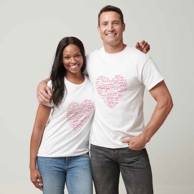 T-shirt Valentine (Unisexe)