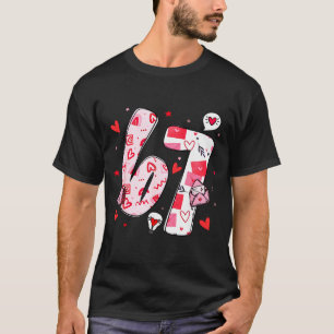 T-shirt Valentine drôle Six Seven 6 7 Meme Hommes Femmes E
