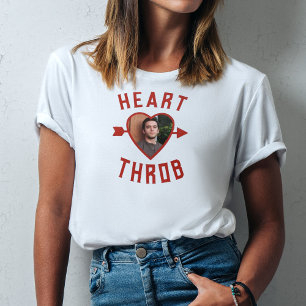 T-shirt Valentine Heart Throb Boyfriend Photo