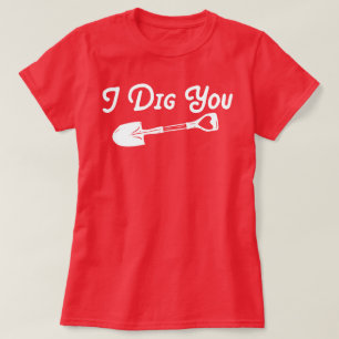 T-shirt Valentine Je T'Ai Creusé