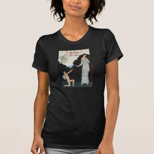 T-SHIRT VALENTINE ? NON, MERCI /RETRO ANTI VALENTINE'S DAY