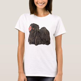 T-shirt Valentine Puli rose